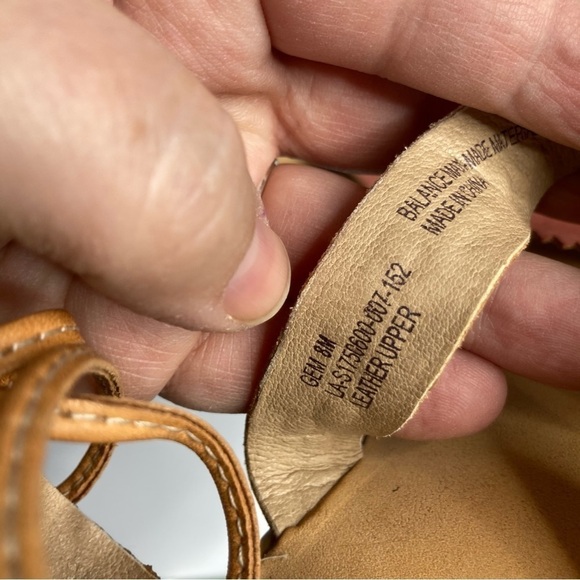 Latigo gem leather sandals lace up size 8 - Picture 6 of 8